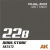 AK Interactive AK1572 DUAL EXO SCENERY 22B – DARK STONE 60ML