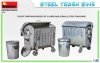 Miniart 35636 STEEL TRASH BINS 1/35