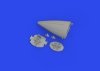 Eduard 648855 F-16 radar early PRINT KINETIC MODEL 1/48