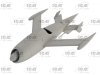 ICM 48400 Q-2A (AQM-34B) Firebee with trailer 1/48