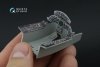 Quinta Studio QD32246 F-104A 3D-Printed & coloured Interior on decal paper (Italeri) 1/32