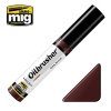 AMMO of Mig Jimenez 3512 Oilbrusher DARK BROWN - farba olejna z pędzelkiem
