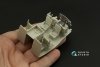Quinta Studio QD48267 UH-1D 3D-Printed coloured Interior on decal paper (KittyHawk) 1/48