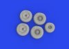 Eduard 648930 Sea King wheels Airfix 1/48