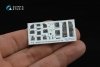 Quinta Studio QD48302 F/A-18C late 3D-Printed & coloured Interior on decal paper (Hasegawa) 1/48