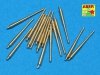 Aber 350L-13 Set of 16 pcs 105 mm SFLAK barrels SKC/33 used in C/31 mount for German war ships (1:350)