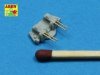Aber 350L-21 Set of 20 pcs 40 mm Bofors Mk.1 barrels for US Navy ships (1:350)