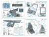 Quinta Studio QD+48590 MH-60L Blackhawk 3D-Printed & coloured Interior on decal paper (ICM) (with 3D-printed resin parts) 1/48