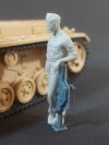 Panzer Art FI35-238 German tank mechanic at work No1 1/35