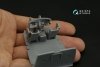 Quinta Studio QDS-48286 UH-1C 3D-Printed & coloured Interior on decal paper (HobbyBoss)(Small version) 1/48