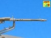 Aber 35L-098 Set of 2 barrels for German tank machine gun MG 34 with Panzermantel (1:35)	