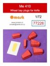 Omask 77226 Me 410 wheel bay plugs (for Airfix) 1/72