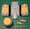 Omask 74897 F4U Corsair wheel bay plugs (for Hobby Boss) 1/48