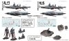 Suyata SRK-002 Space Rengo Kantai Mutsu Space Main Battleship 1/700