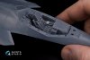 Quinta Studio QD48060 F-35A 3D-Printed & coloured Interior on decal paper (Meng) 1/48