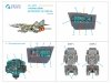 Quinta Studio QD+48557 MiG-25BM 3D-Printed & coloured Interior on decal paper (ICM) (with 3D-printed resin parts) 1/48