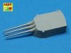 Aber 350L-18 Set of 9 pcs 203 mm barrels for San Francisco type (1:350)