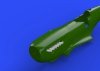 Eduard 672110 Spitfire exhaust stacks - fishtail EDUARD 1/72