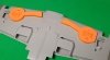 Omask 73202 Bf 109 E wheel bay plugs (for Trumpeter) 1/32