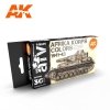 AK Interactive AK11652 3G AFRIKA KORPS COLORS 1941-1943 6x17 ml
