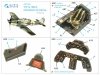Quinta Studio QD72044 Fw 190A-5 3D-Printed & coloured Interior on decal paper (Eduard) 1/72