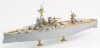 Pontos 35023FB USS BB-34 New York 1944 Detail-up set (w/Teak Blue Deck, Barrels, Resin,PE)