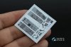 Quinta Studio QDS+48520 Tornado Gr.1 3D-Printed coloured Interior on decal paper (Italeri) (small version) (with 3D-printed resin parts) 1/48