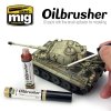 AMMO of Mig Jimenez 3508 Oilbrusher DARK MUD - farba olejna z pędzelkiem