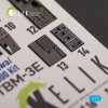 KELIK K72156 TBM-3E - interior 3D decals for Hobby 2000/Hasegawa kit 1/72