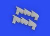 Eduard 672301 Hurricane Mk. I exhaust stacks ARMA HOBBY 1/72