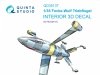 Quinta Studio QD35137 FW Triebflugel 3D-Printed coloured Interior on decal paper (Miniart) 1/35