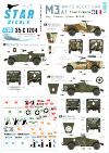 Star Decals 35-C1204 French M3A1 White Scout Car 1/35