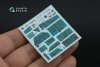 Quinta Studio QDS-48570 Mi-24A 3D-Printed & coloured Interior on decal paper (Trumpeter) (small version) 1/48