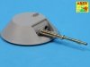 Aber 35L-124 Barrel for Russian 14,5mm heavy machine gun KPVT (1:35)	