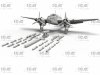 ICM 48314 Bristol Beaufort Mk.I. Bombing raid 1/48