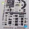 KELIK K72106 Ju-88 A-1 interior 3D decals for Revell kit 1/72