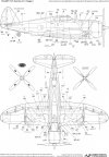 HobbyDecal ST32001V1 P-47 Stencils ver 1 1/32