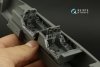 Quinta Studio QD32156 F/A-18D late 3D-Printed & coloured Interior on decal paper (Academy) 1/32