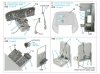 Quinta Studio QD35100 CH-54A 3D-Printed & coloured Interior on decal paper (ICM) 1/35