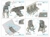 Quinta Studio QD48431 Westland Sea King HU.5 3D-Printed & coloured Interior on decal paper (Airfix) 1/48