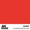 AK Interactive RC837 Fluorescent Red RAL 3026 17 ml