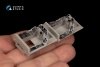 Quinta Studio QDS-48059 Mitsubishi F-2B 3D-Printed coloured Interior on decal paper (Hasegawa) (small version) 1/48