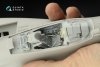 Quinta Studio QD32175 MiG-29 9-12 Fulcrum A 3D-Printed & coloured Interior on decal paper (Trumpeter) 1/32