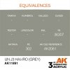 AK Interactive AK11891 IJN J3 HAI-IRO (GREY) – AIR 17ml