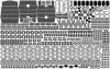Pontos 37034FN USS BB-63 Missouri 1945 Advanced Detail Up Set for Hobbyboss Kit (Teak Tone wooden deck) 1/350