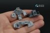 Quinta Studio QDS+32231 Tornado ECR German 3D-Printed & coloured Interior on decal paper (Italeri) (Small version) (with 3D-printed resin parts) 1/32