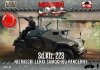 First to Fight PL054 Niemiecki lekki samochód pancerny Sd.Kfz. 223 (1:72)