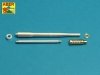 Aber 35L-244 Gun barrel for German Rheinmetall 12,8cm K 44 L/55 Anti-Tank Gun 1/35