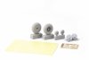 Eduard 6481058 P-40E wheels cross tread Eduard 1/48