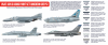 Hataka HTK-AS44 USAF, USN  USMC paint set (modern greys) (8x17ml)